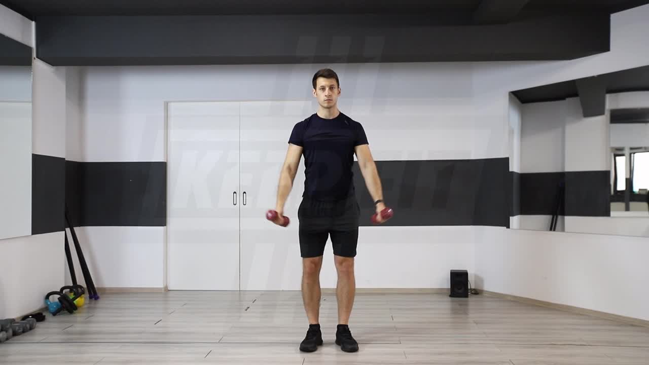 Dumbbell V Raise