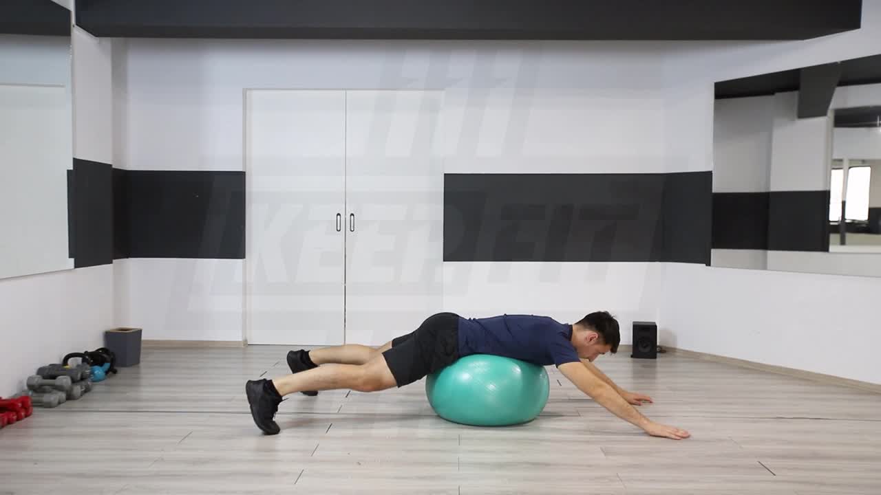 Superman On Swiss Ball