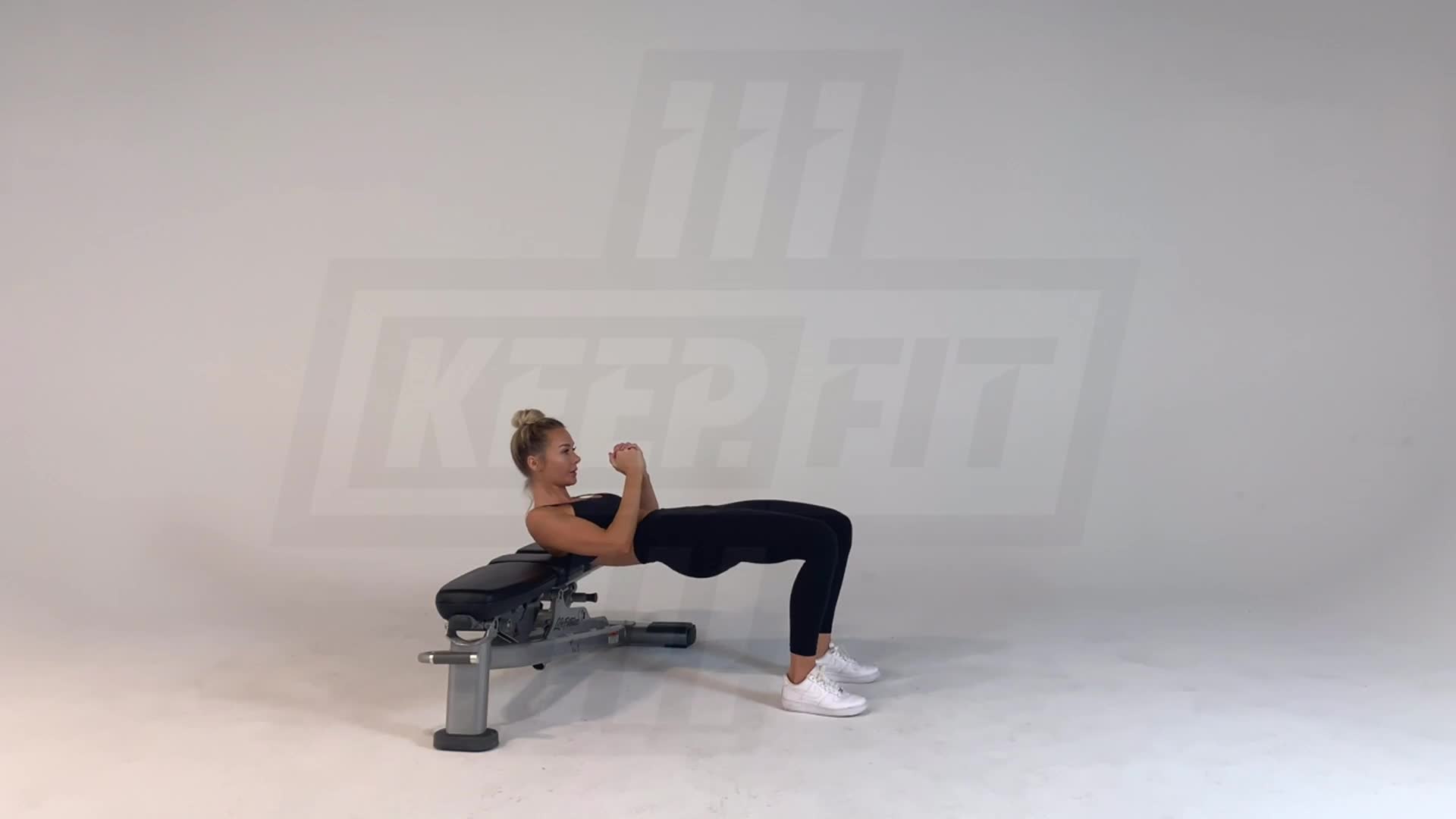 Bodyweight Bench Hip Thrusts