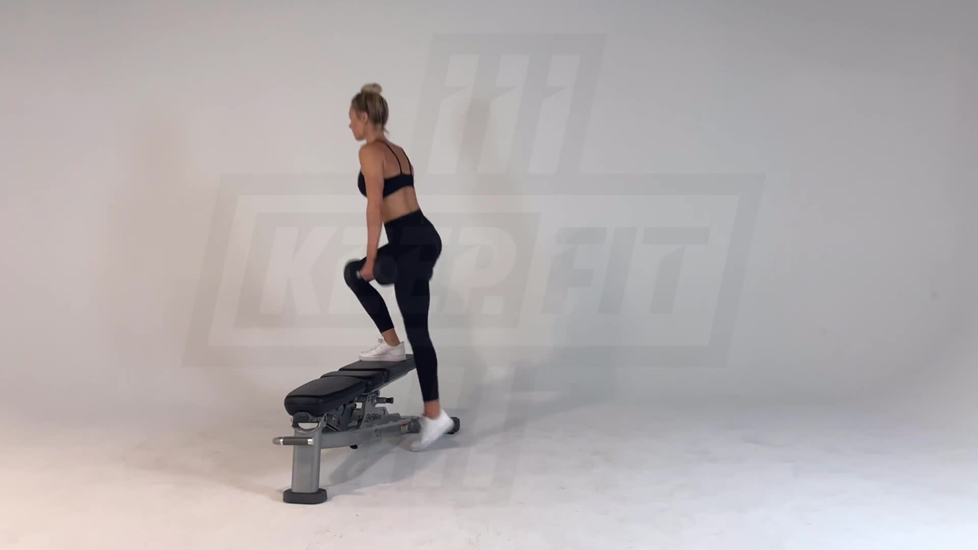 Dumbbell Alternating Step-ups