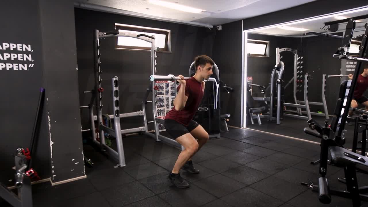 Barbell Siff Squat
