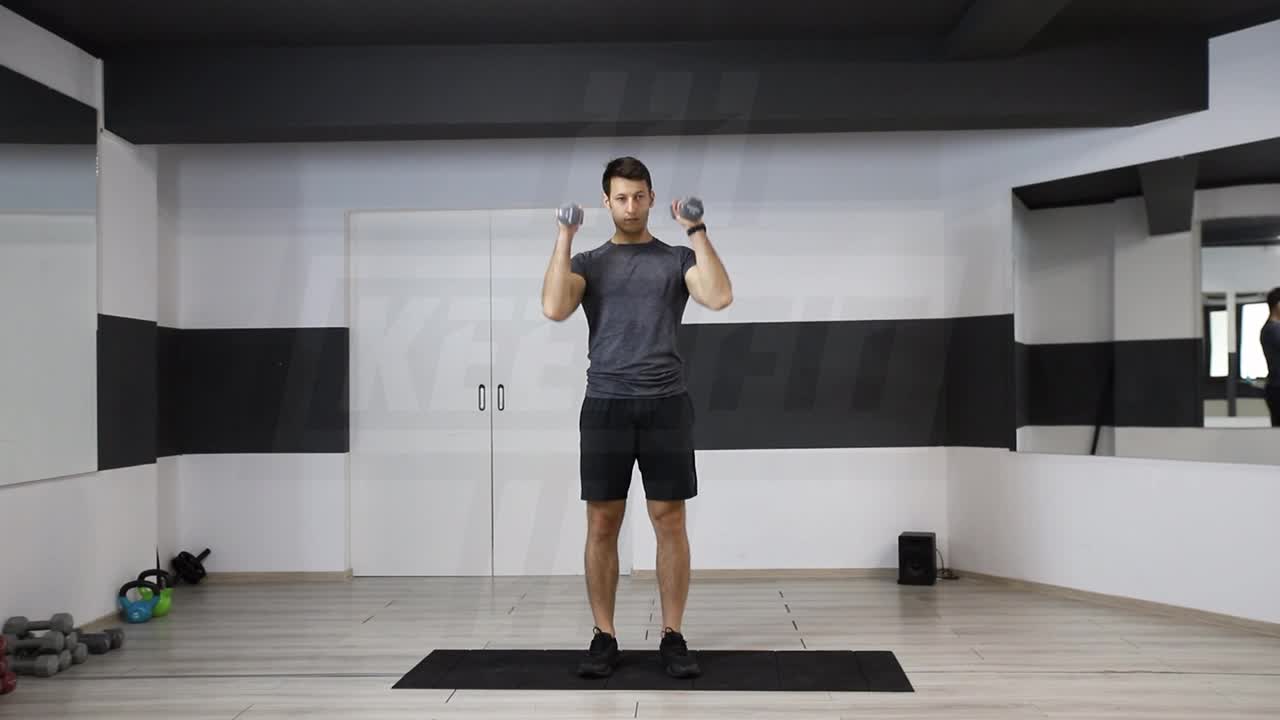 Hammer Curl To Press