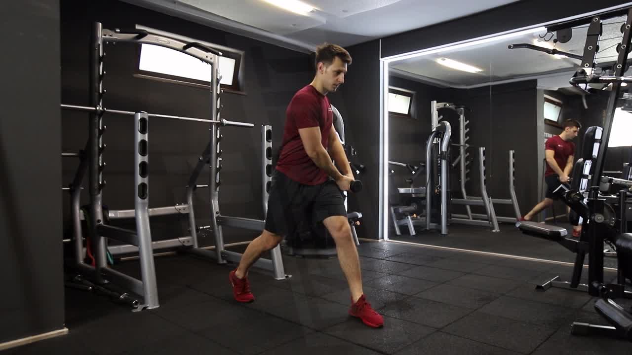 Standing Split Rotational Reverse Chop